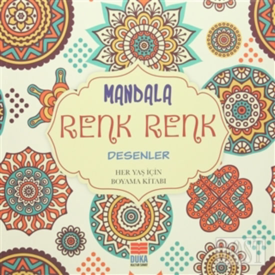 Mandala Renk Renk Desenler